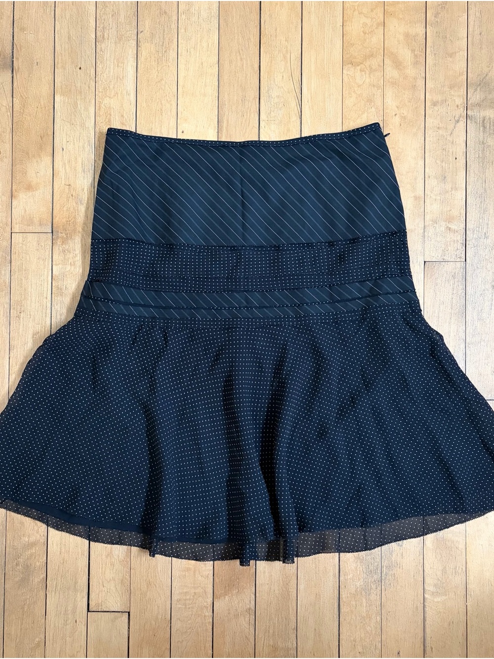 Polka Dot Midi Skirt